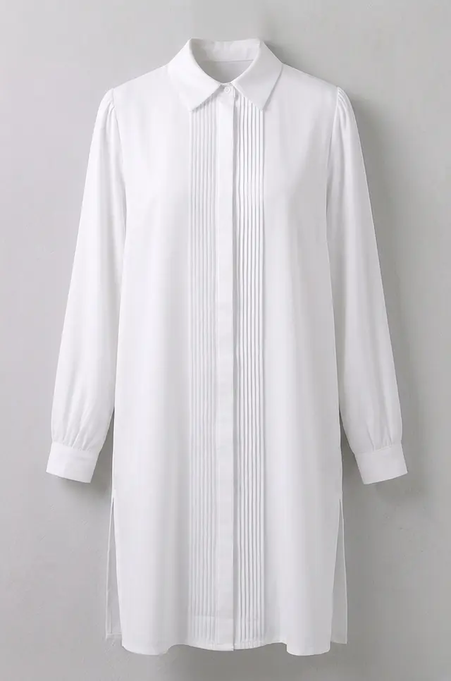 La chemise "Elegance" Plissée