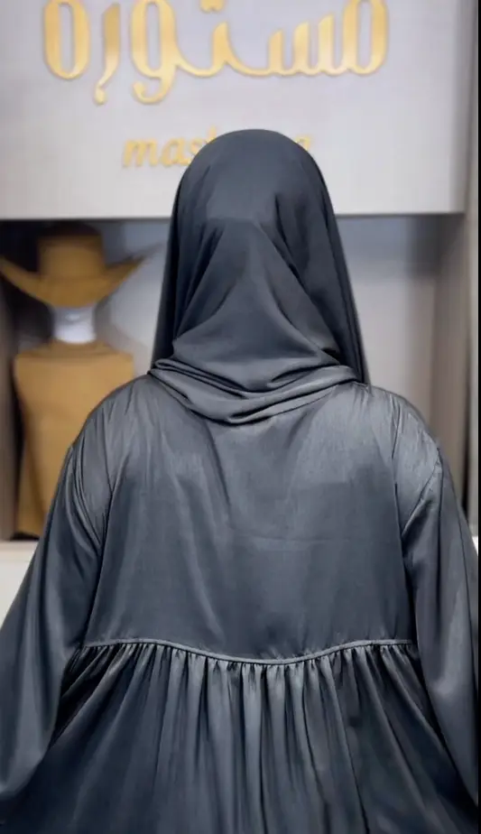 Abaya tuqua عباية تُقى -Tissu Naturel