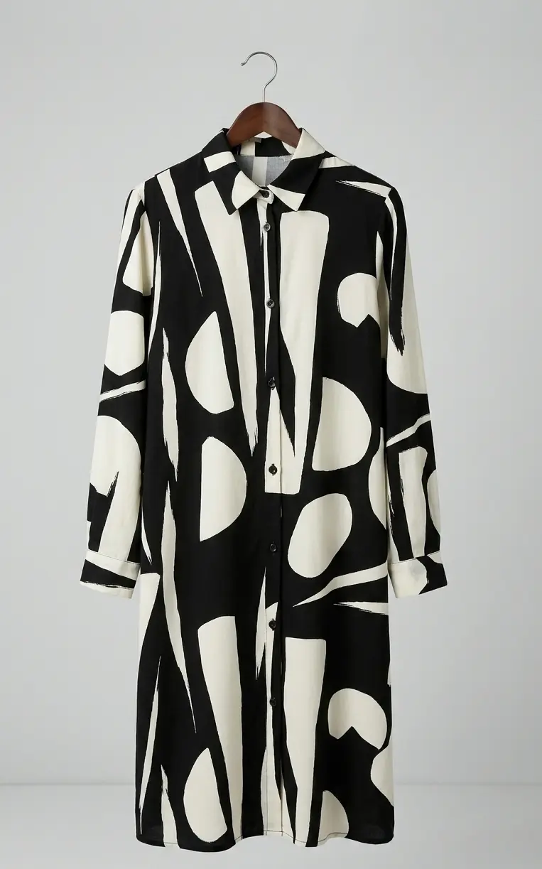 Chemise Longue avec poches